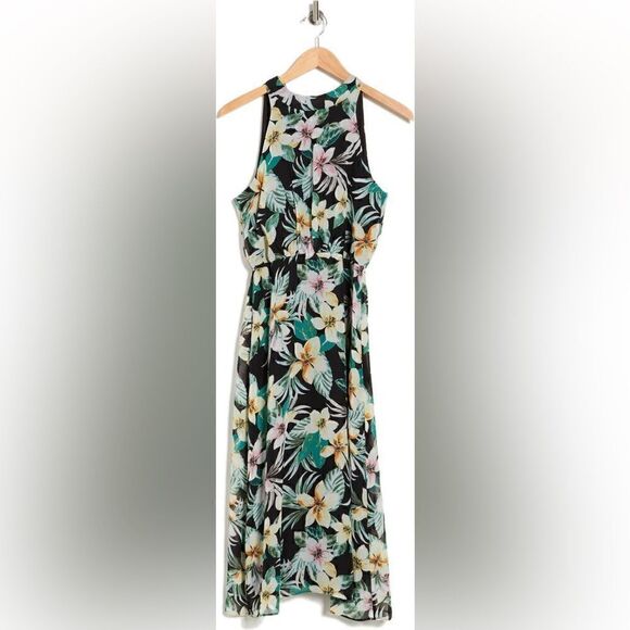 Julia Jordan NWT Floral Print MIDI Dress Size 8 - Picture 4 of 8